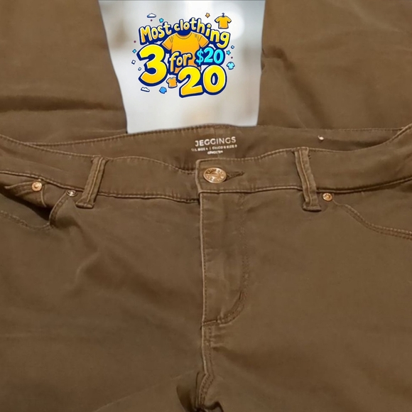 Chicos jeggings size 4 US . Chico's size 0 - Picture 1 of 9